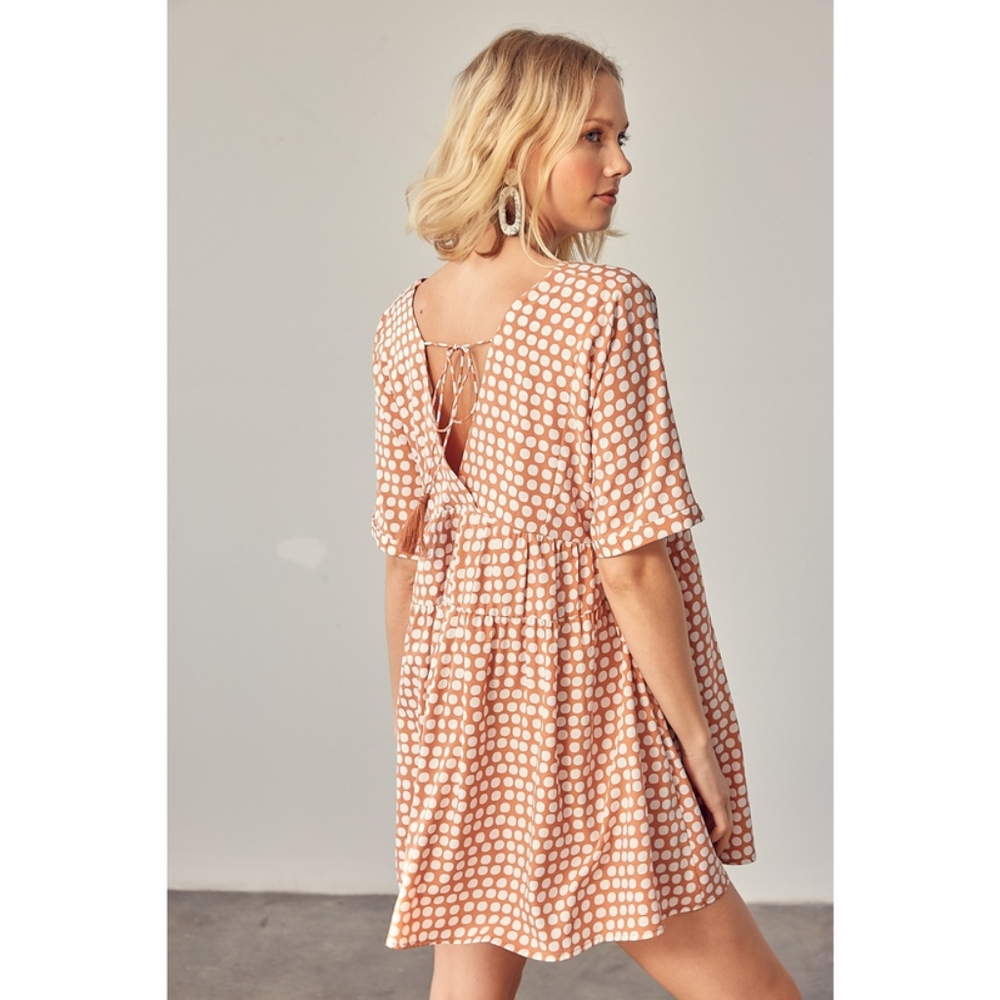 Mustard Seed NWT Polka Dot Dress - Picture 3 of 7